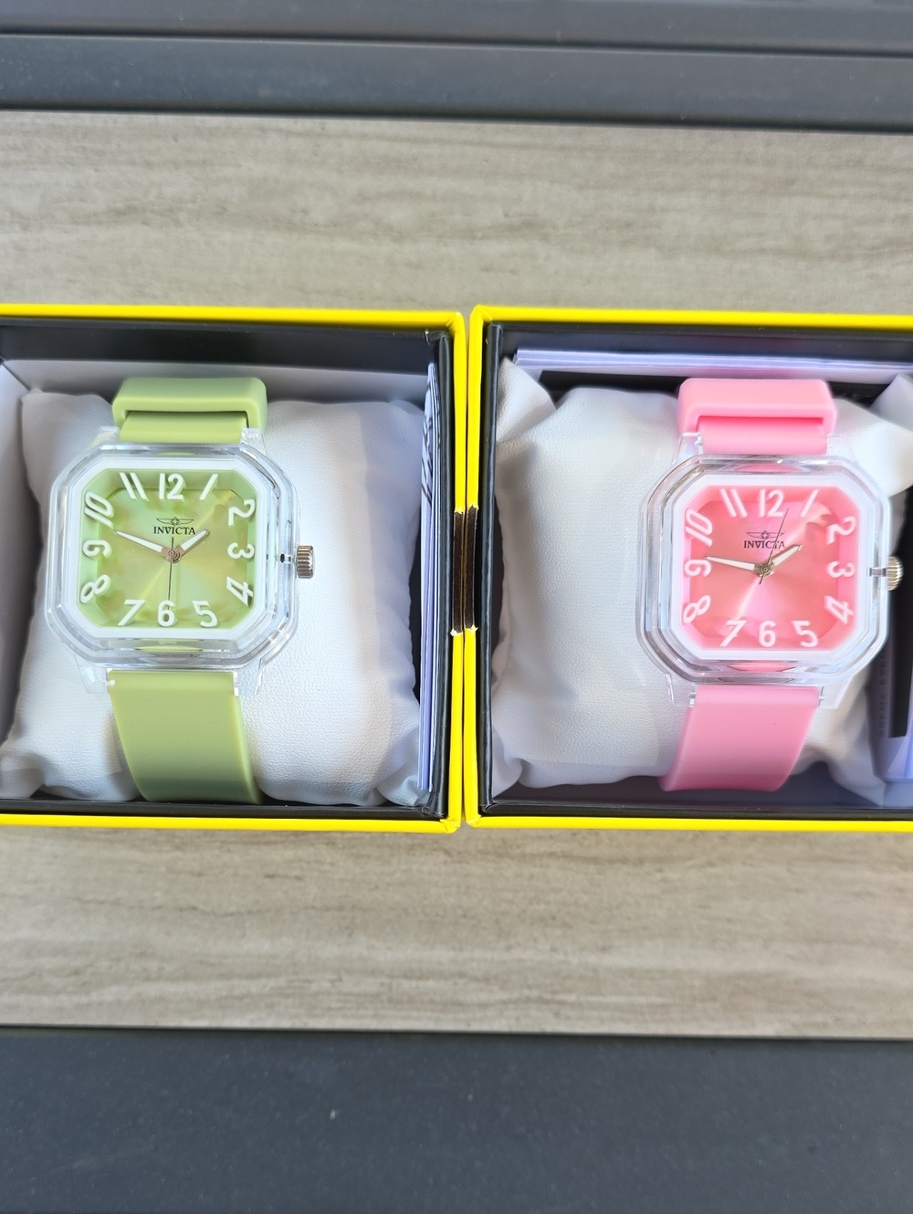 733.  Pair Of Ladies Invicta Watches